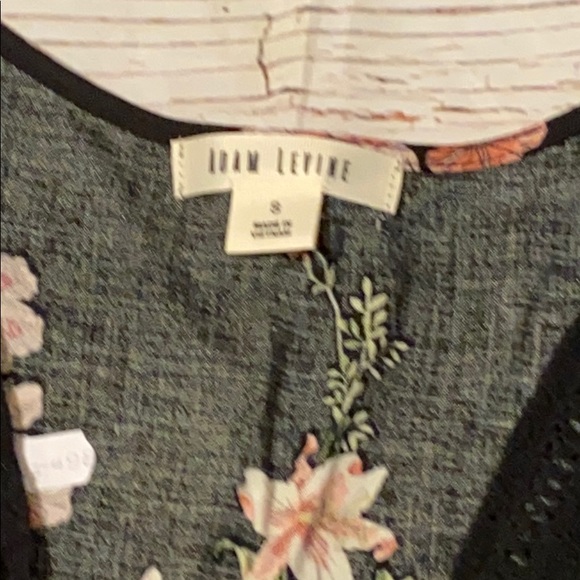 🛍Black floral dress🛍 - Picture 4 of 5